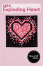 Mini Exploding Heart Quilt Pattern , quilting and craft projects
