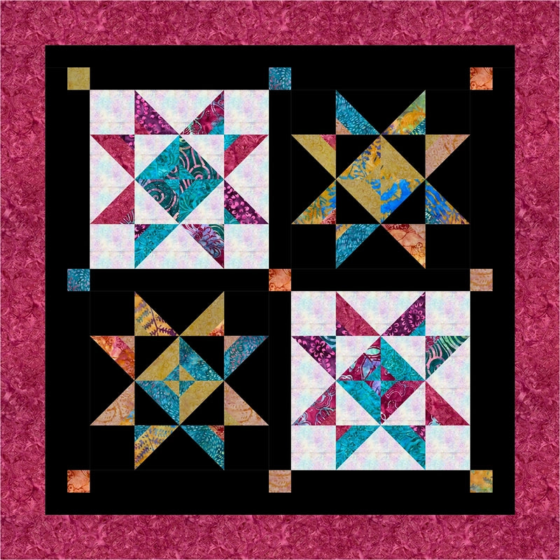 Star Struck Pattern , quilting and craft projects
