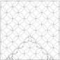 Sashiko Sampler - Shippo - Tsunagi Seven Treasures - INDIGO , piecing and stitching