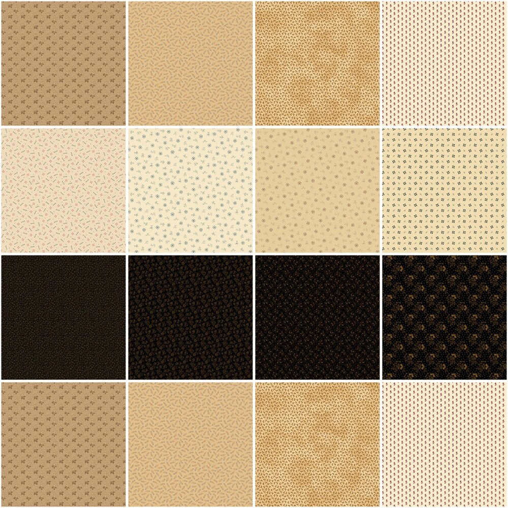 Prairie Backgrounds 254 mm Squares 42pc sewing and quilting product