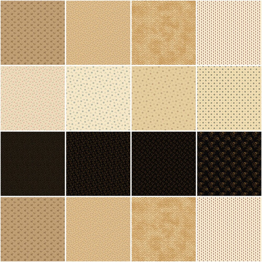 Prairie Backgrounds 254 mm Squares 42pc sewing and quilting product