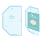 3D Face Masks Template for precise cutting, marking and patchwork