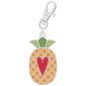 Home Town - Enamel PINEAPPLE Charm sewing and quilting product