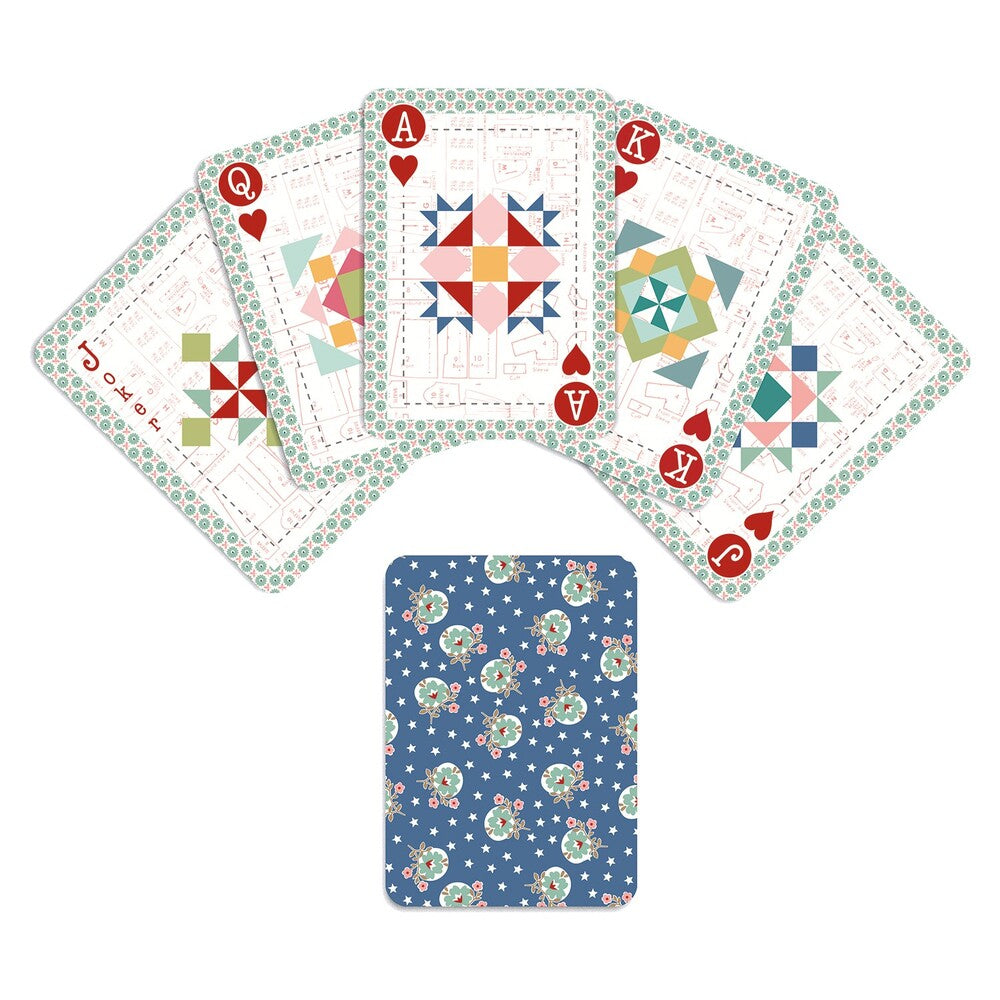 Lori Holt Home Town Playing Cards sewing and quilting product