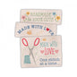 Lori Holt Made With Love Woven Labels sewing and quilting product