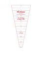 Lori Holt Pie Ruler 22-1/2 Degree Template Ruler for precise cutting, marking and patchwork