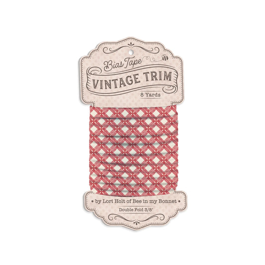 Lori Holt 3/8 inch Double Fold Bias Tape Tablecloth Schoolhouse