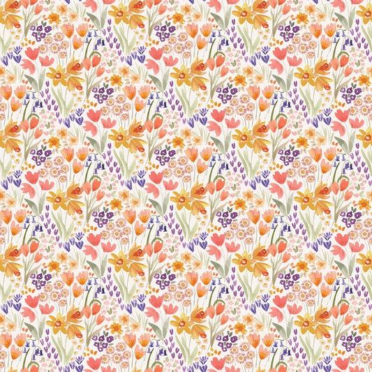 Floral Forest - Egret Full Bloom sewing and quilting product