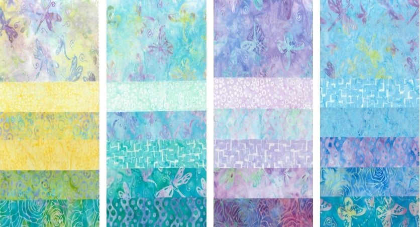 Batik Springtime Range - 1471 for patchwork, quilting and sewing