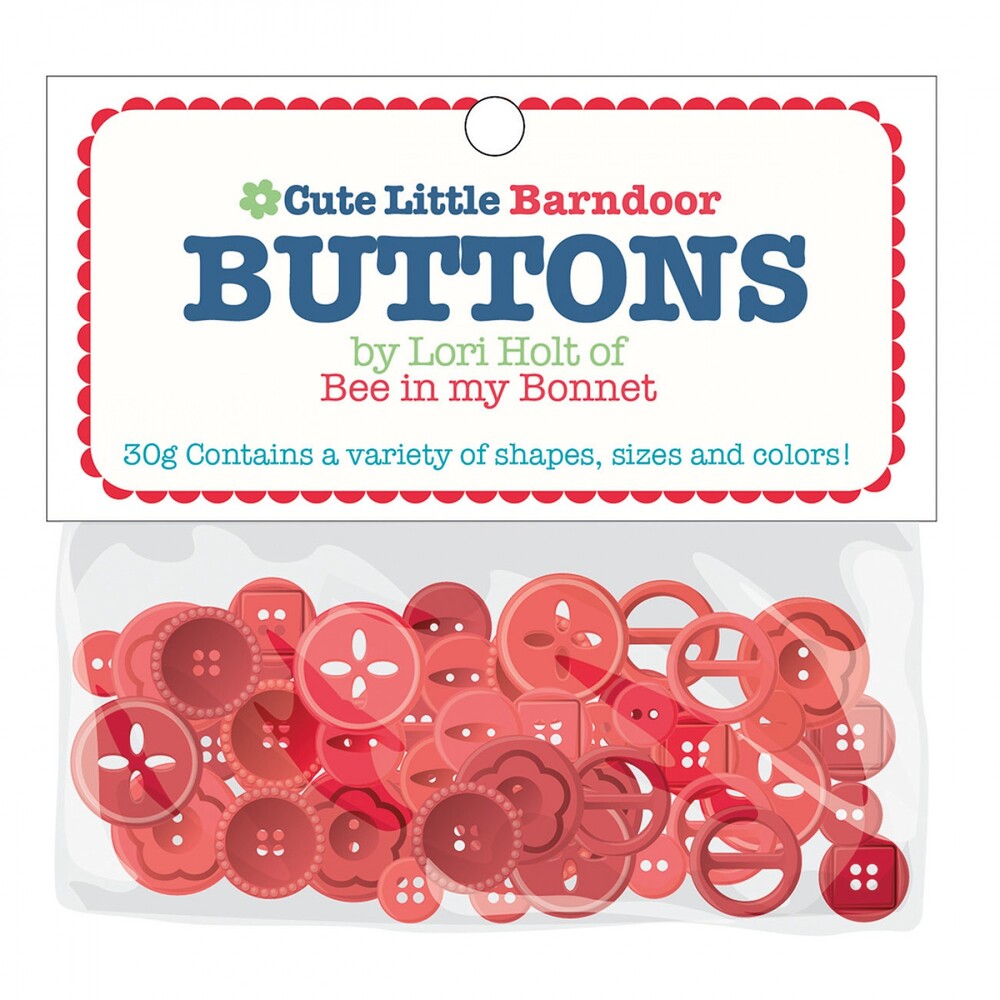 Lori Holt - Cute Little Buttons | Barndoor for garments, sewing and craft projects