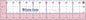 Lori Holt Cute Cut Ruler Rectangle 38 mm x 165 mm for precise cutting, marking and patchwork