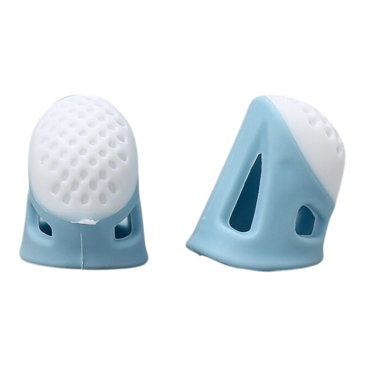 Silicone Thimble Large Size - Purple for hand sewing, quilting and needlework