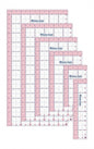Lori Holt Rectangular Ruler Pack for precise cutting, marking and patchwork