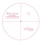 Lori Holt Circle Ruler - 152 mm for precise cutting, marking and patchwork
