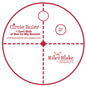 Lori Holt Circle Ruler 51 mm for precise cutting, marking and patchwork