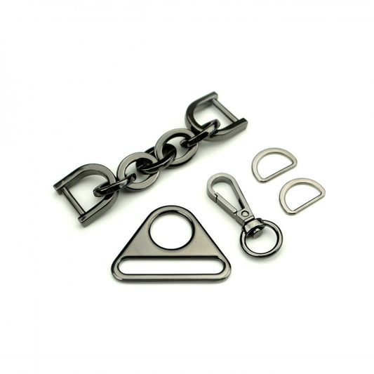 Sallie Tomato Backpack Hardware Kit for bag making and sewing projects