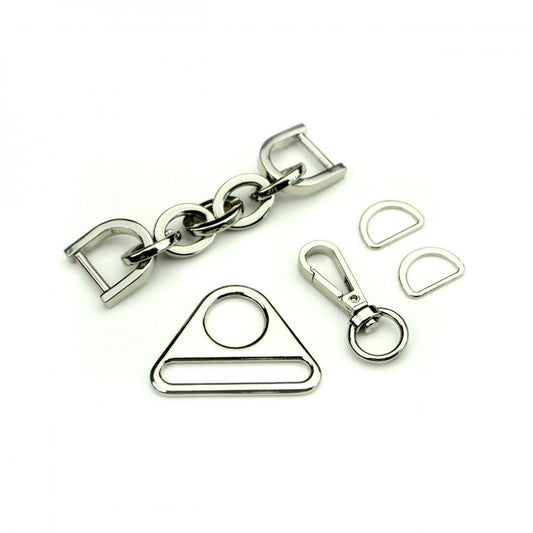 Sallie Tomato Backpack Hardware Kit for bag making and sewing projects
