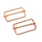 Slider Buckles Gunmetal - 38 mm for bag making and sewing projects