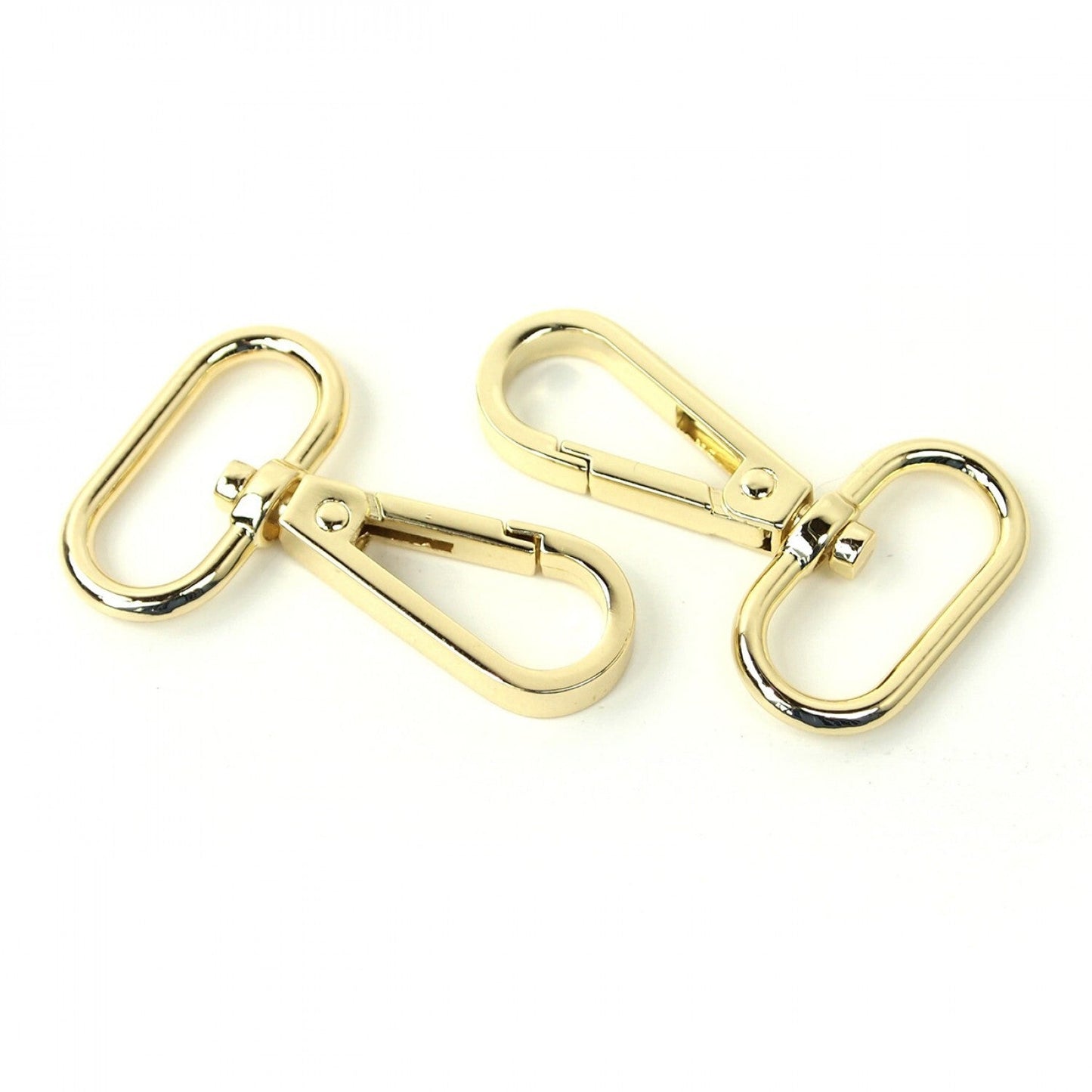 Two Swivel Hooks - 25 mm for bag making and sewing projects