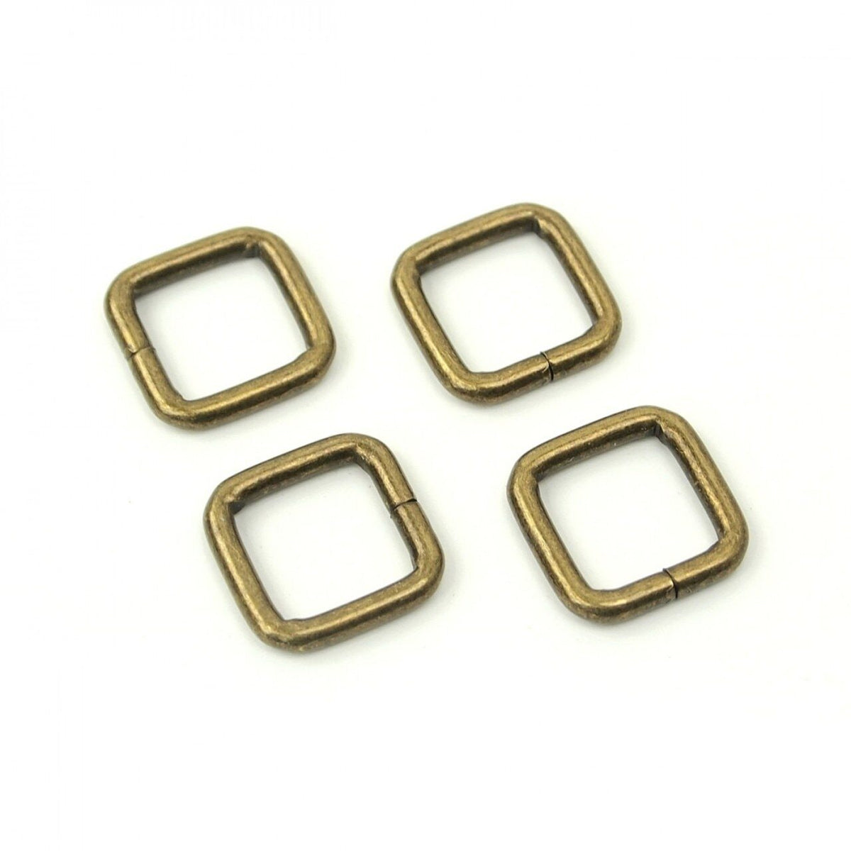 Sallie Tomato Rectangle Rings 1/2in - Antique