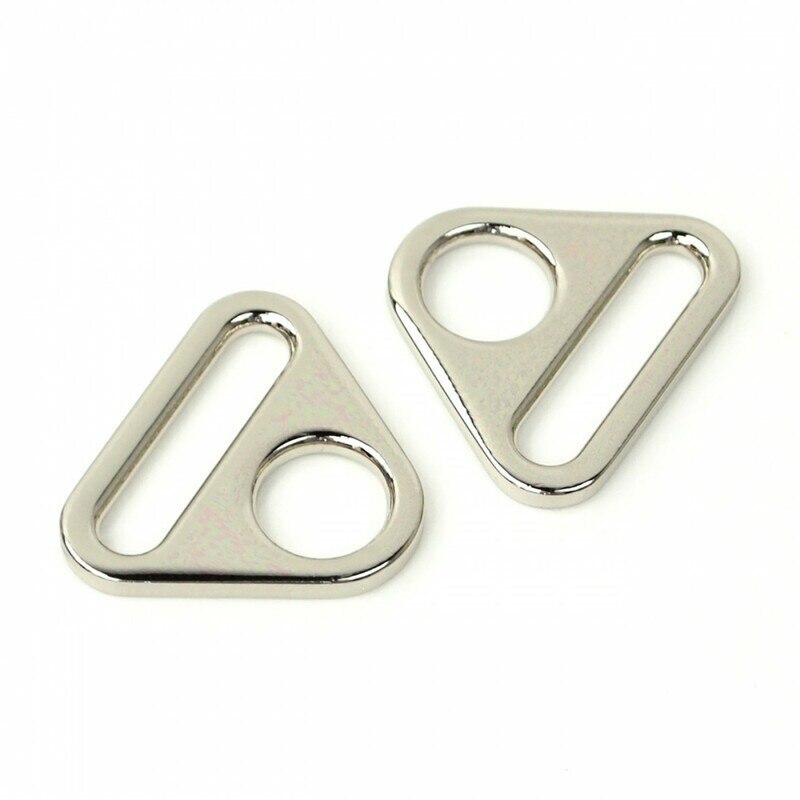 Triangle Ring - 25 mm for bag making and sewing projects