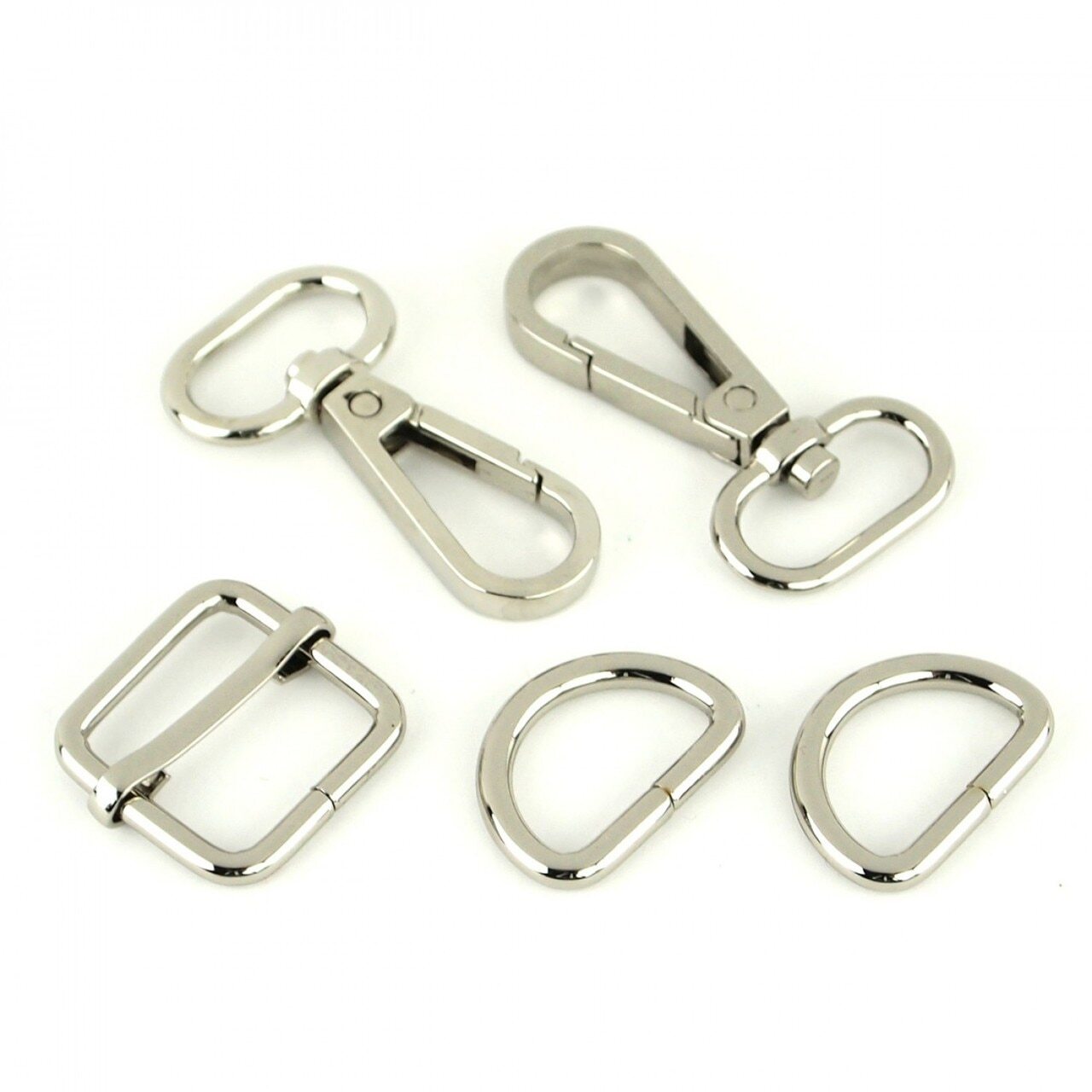 Basic Hardware Set - 19 mm for bag making and sewing projects