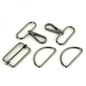 Basic Hardware Set Level 3 - 38 mm for bag making and sewing projects