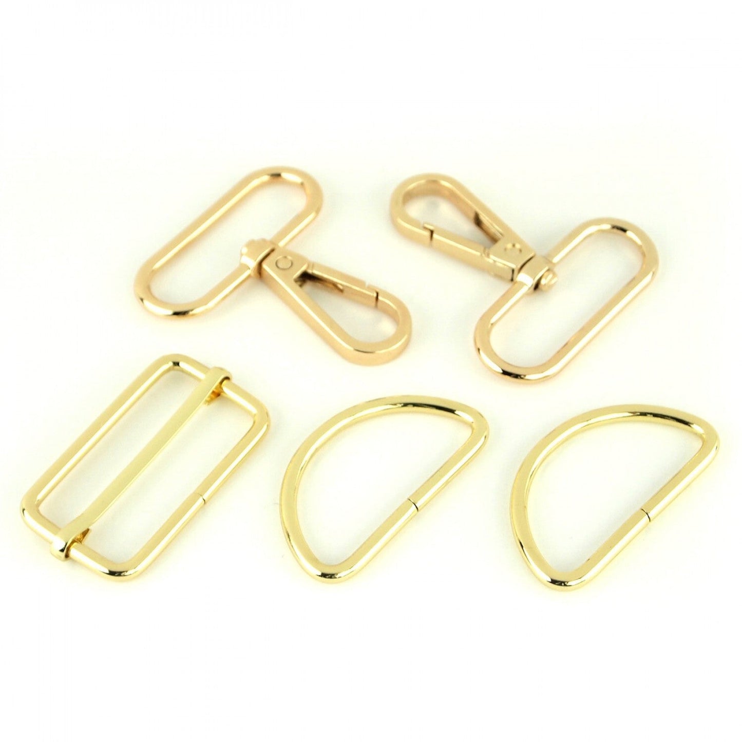 Basic Hardware Set Level 3 - 38 mm for bag making and sewing projects