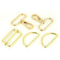 Basic Hardware Set Level 3 - 38 mm for bag making and sewing projects
