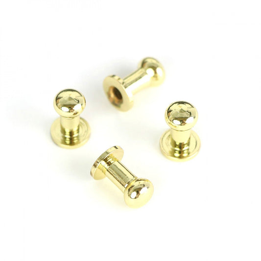 Four TALL Stud Buttons for garments, sewing and craft projects