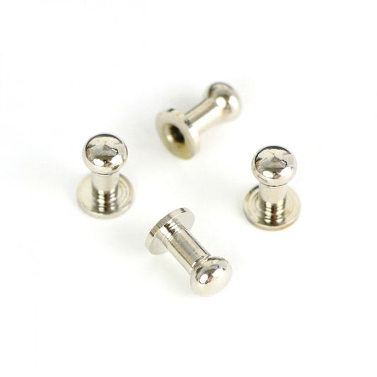 Four TALL Stud Buttons for garments, sewing and craft projects