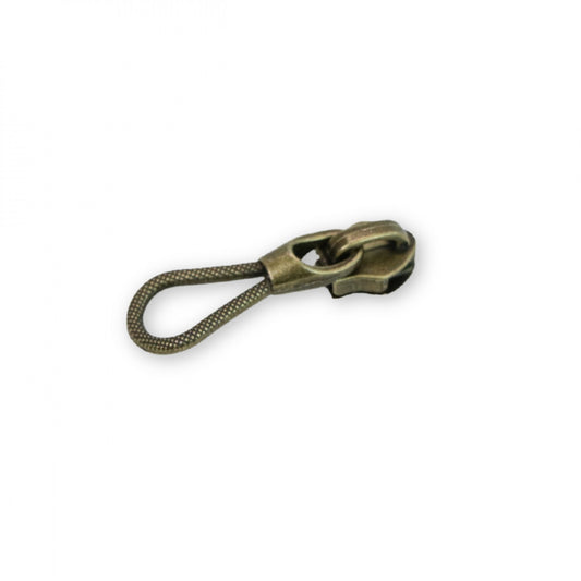4 Nautical Zipper Pulls - ANTIQUE for bag making and sewing projects