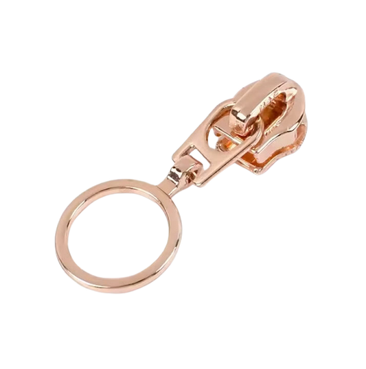 Circle Zipper Pulls for bag making and sewing projects