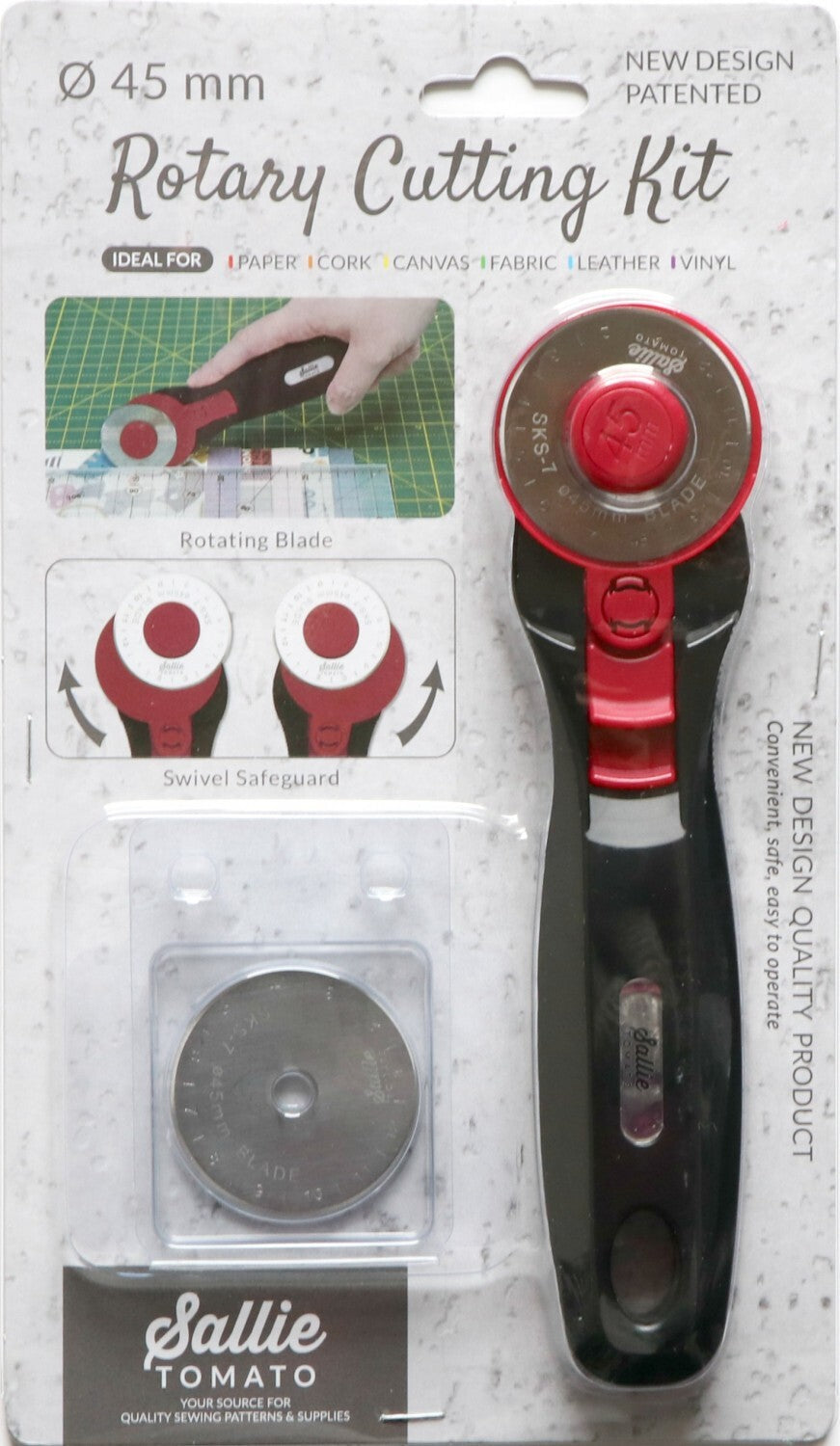 Sallie Tomato Rotary Cutting Kit , quilting and craft projects