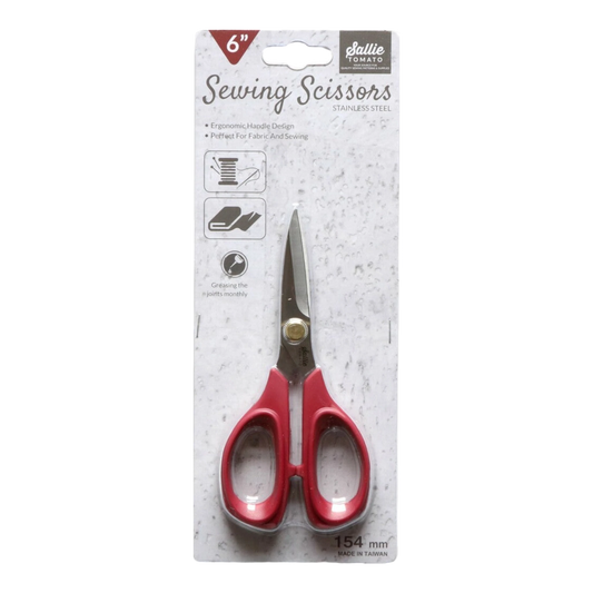 Sallie Tomato Sewing Scissors , quilting and fabric cutting
