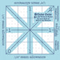 Lori Holt Trim It Ruler Square 89 mm x 89 mm for precise cutting, marking and patchwork