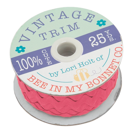 Lori Holt | Vintage Rick Rack 10 mm | Cottage Collection | Tea Rose sewing and quilting product