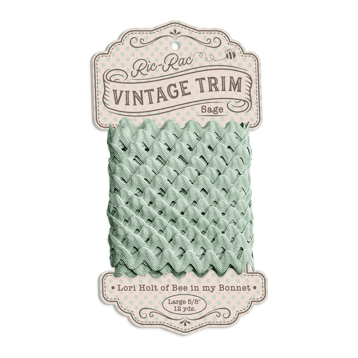 Lori Holt | Vintage Ric Rac - 3/8in | Cottage Collection