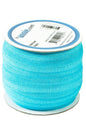 Fold Over Elastic - 19 mm Parrot Blue for garments, sewing and bag making projects
