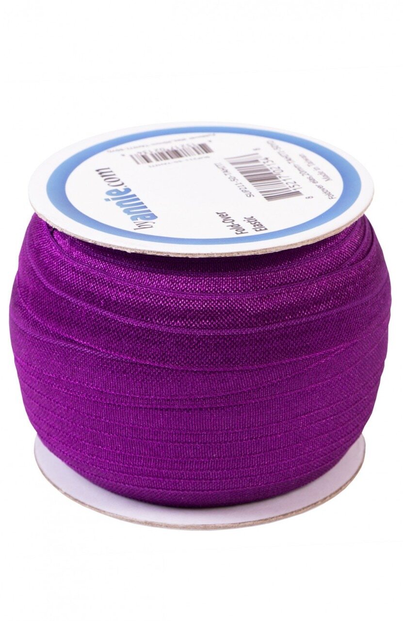 Fold Over Elastic - 19 mm Tahiti for garments, sewing and bag making projects
