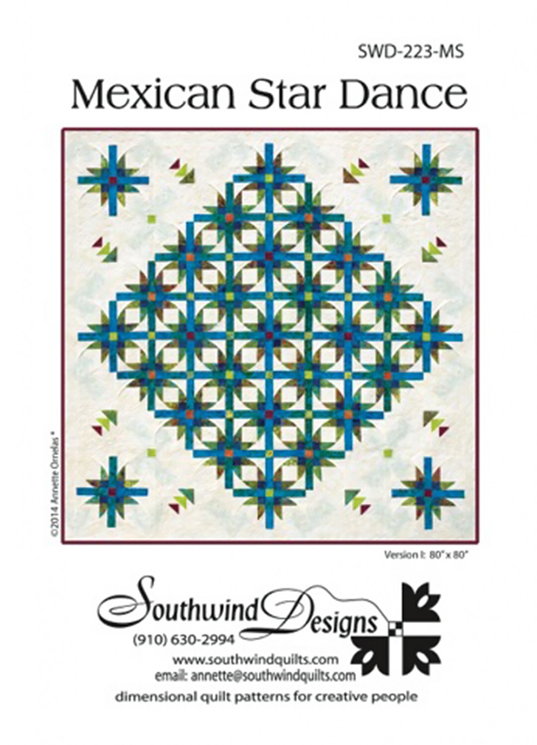 Mexican Star Dance Pattern , quilting and craft projects