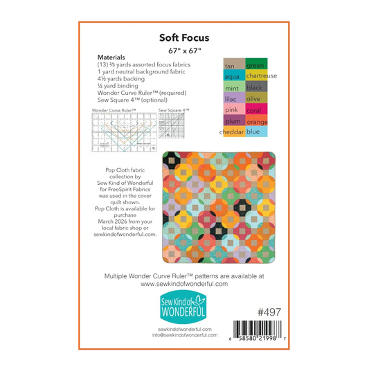 Soft Focus Quilt Pattern