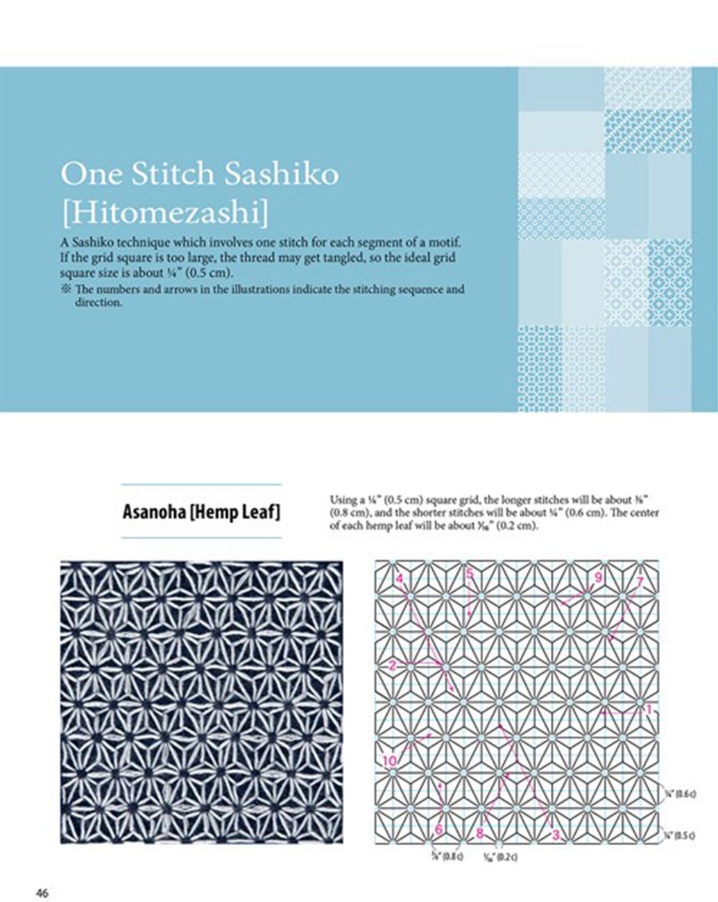 Essential Sashiko: A Dictionary of the 92 Most Popular Patterns Book – book preview 1