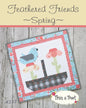 Feathered Friends Spring Mini Quilt Hanging Pattern for bag making and sewing projects
