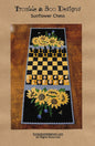 Sunflower Chess Table Runner Pattern , quilting and craft projects