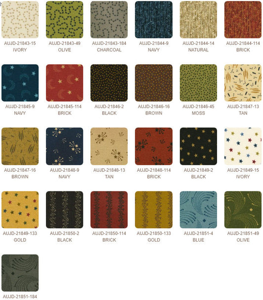 Grandpas Journal - 254 mm Square - 42pc sewing and quilting product