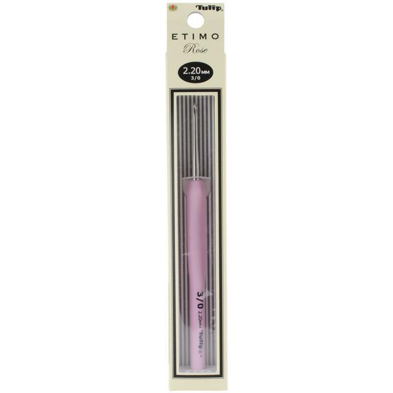 Etimo Rose Crochet Hooks Size: 3: 2.2 mm for crochet and yarn projects