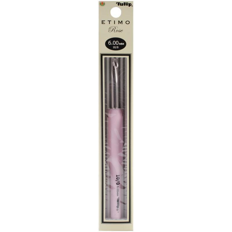 Etimo Rose Crochet Hooks Size: 10: 6 mm for crochet and yarn projects