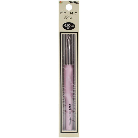 Etimo Rose Crochet Hooks Size: 10: 6 mm for crochet and yarn projects