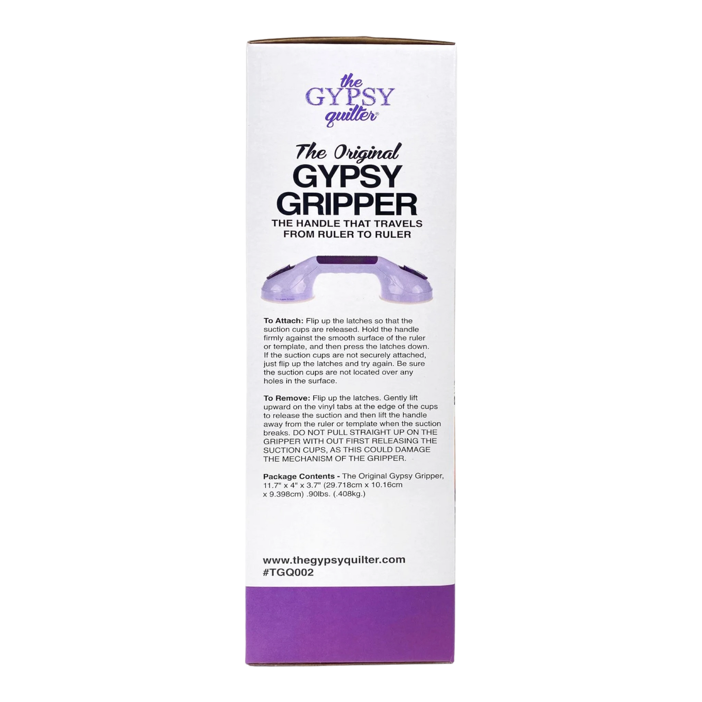 The Original Gypsy Quilter Gripper sewing and quilting product